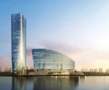Modern Appearance Of Commercial Building-ID:804190673