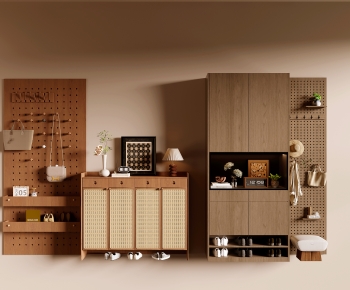 Modern Shoe Cabinet-ID:491585026