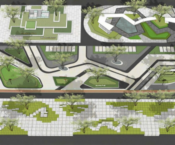 Modern Courtyard/landscape-ID:825861939