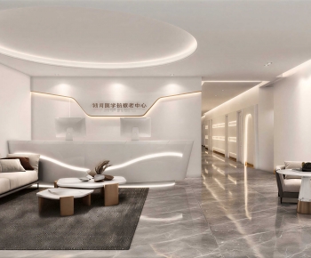Modern Office Reception Desk-ID:706928971