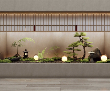 New Chinese Style Plant Landscaping-ID:330970054