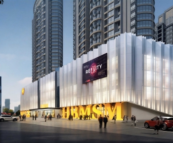Modern Building Appearance-ID:507112034