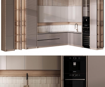 Simple European Style Kitchen Cabinet-ID:186567074