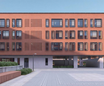 Modern Building Appearance-ID:706939942