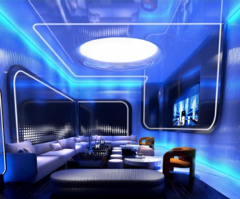 Modern Exhibition Hall-ID:443531049
