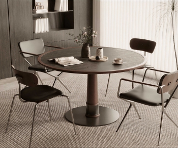 Modern Dining Table And Chairs-ID:441854007