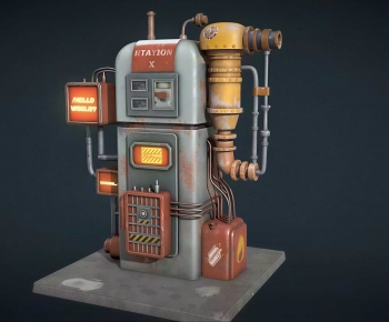 Modern Industrial Equipment-ID:655884982