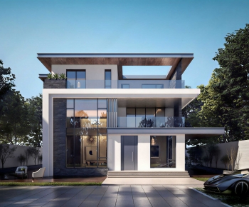 Modern Detached Villa-ID:885647069