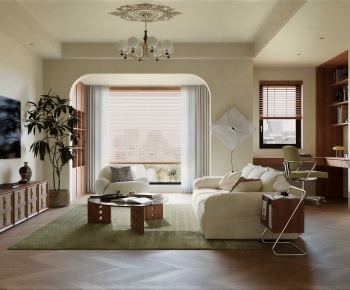 Modern A Living Room-ID:853200919