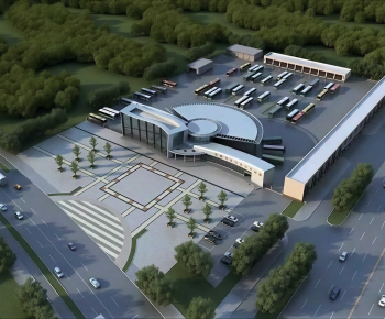 Modern Architectural Bird's-eye View Planning-ID:837660073