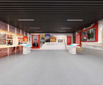 Modern Exhibition Hall-ID:765300995
