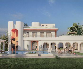 European Style Villa Appearance-ID:107958089
