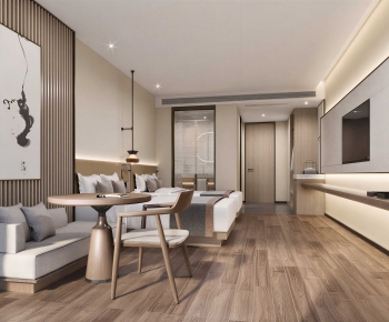 Modern A Living Room-ID:906352043
