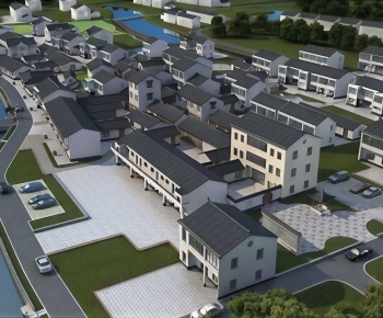 Chinese Style Residential Building-ID:913088084