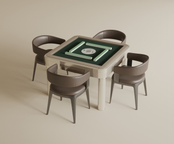 Modern Mahjong Tables And Chairs-ID:950109963