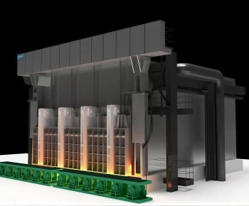 Modern Industrial Building-ID:572263969
