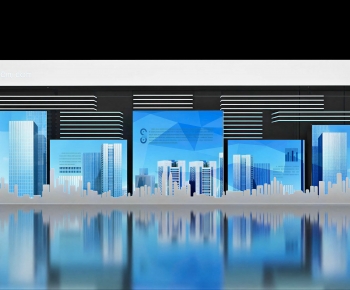 Modern Exhibition Hall-ID:327071916