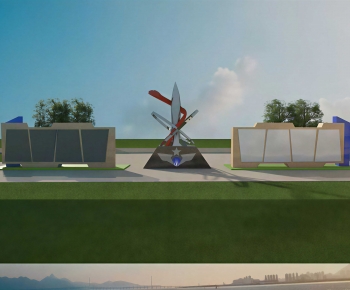 Modern Sculpture Sketch-ID:139199973