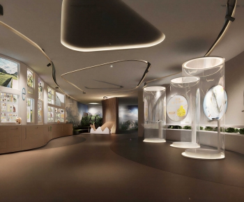 Modern Exhibition Hall-ID:165733103