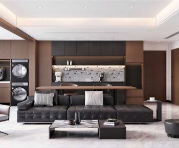 Modern A Living Room-ID:875833036