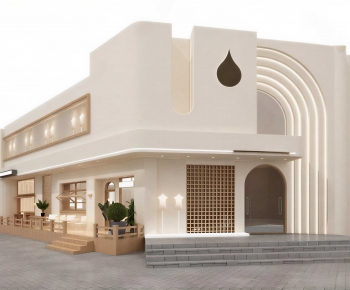 Modern Facade Element-ID:862098934