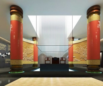 Modern Exhibition Hall-ID:970788004
