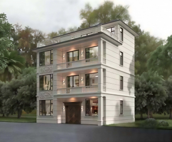 European Style Villa Appearance-ID:290515903