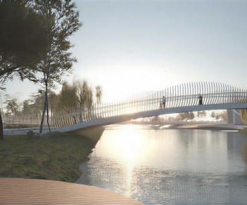 Modern Park Landscape-ID:323297984
