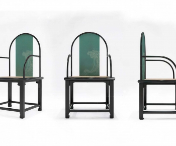 New Chinese Style Lounge Chair-ID:680365098