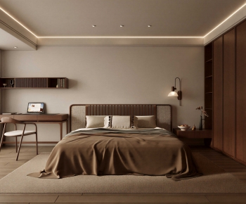 New Chinese Style Bedroom-ID:587255001