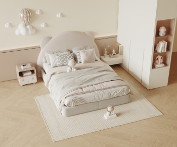 Modern Double Bed-ID:275063046