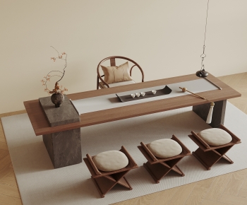 Wabi-sabi Style Tea Tables And Chairs-ID:839353087