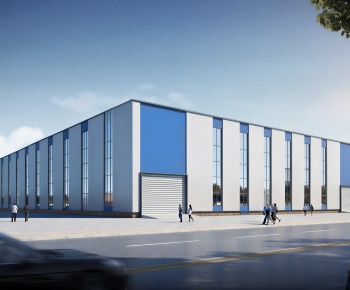 Modern Industrial Building-ID:839301115
