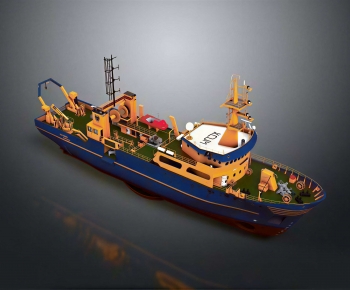 Modern Transportation In Water-ID:850861079