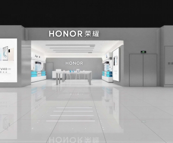Modern Exhibition Hall-ID:677695049