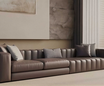 Modern Three-seat Sofa-ID:414885048