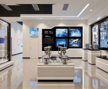 Modern Exhibition Hall-ID:335954905