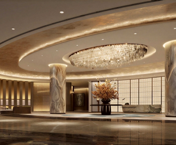 Modern Office Reception Desk-ID:701510917