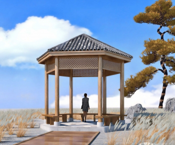Chinese Style Pavilion-ID:205534939