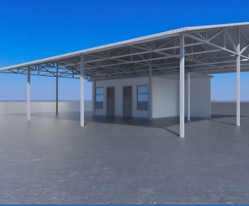 Modern Industrial Building-ID:105938954