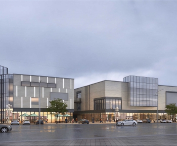 Modern Building Appearance-ID:508570739