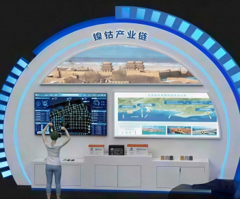 Modern Exhibition Hall-ID:780581956