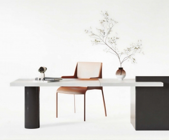 Modern Computer Desk And Chair-ID:268680109