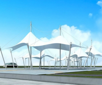 Modern Sunshade/Canopy/Tensioning Film-ID:446599964
