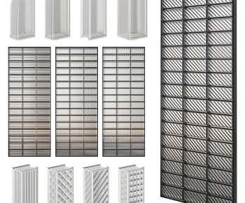 Modern Glass Screen Partition-ID:842850276