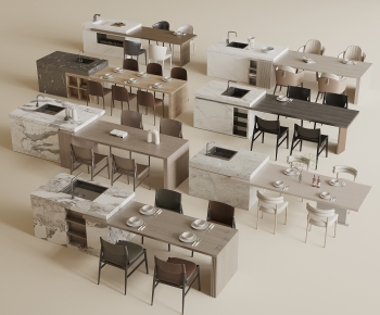 Modern Dining Table And Chairs-ID:342889072