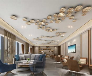 Modern Reception Area-ID:233448986