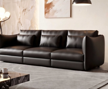 Modern Three-seat Sofa-ID:810291059