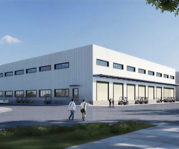 Modern Industrial Building-ID:508711102