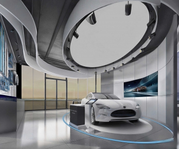 Modern Exhibition Hall-ID:135025029
